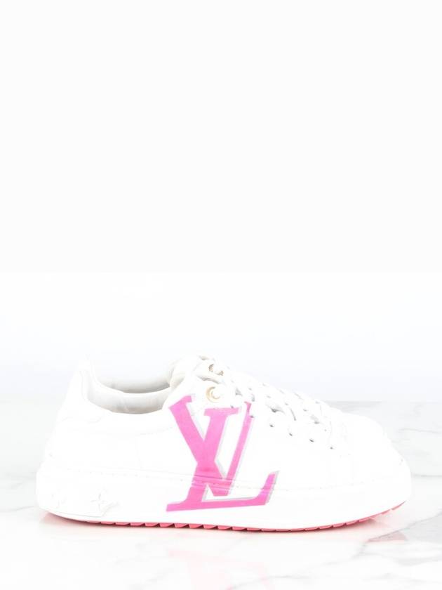 LV initial time out sneakers pink 35 5 225 - LOUIS VUITTON - BALAAN 5