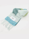 Alpaca Stripes Scarf Freshwater - MAISON KITSUNE - BALAAN 4