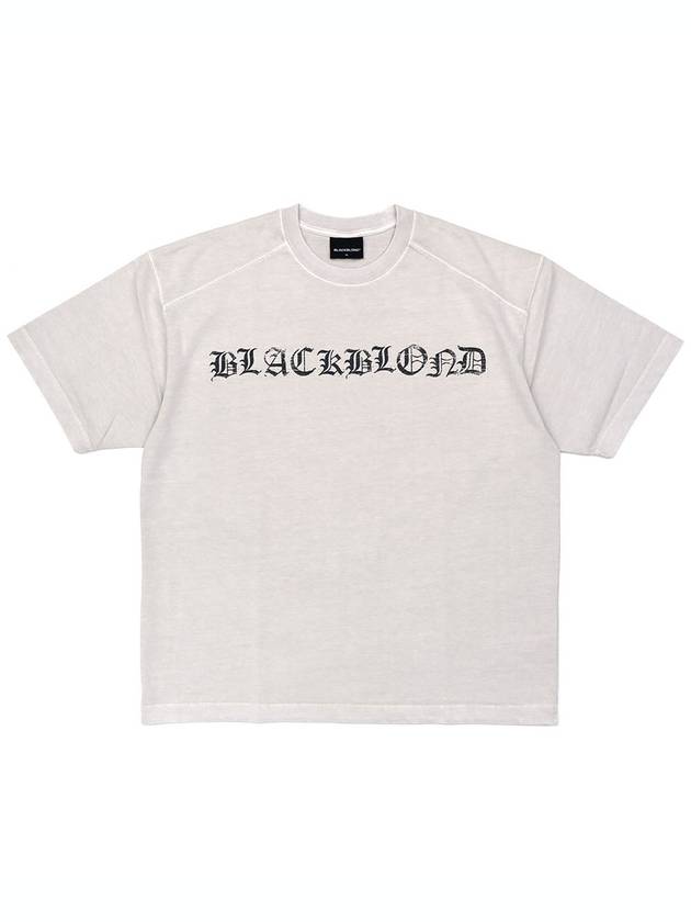 BBD Crushed Faith Pigment T Shirt Sand - BLACKBLOND - BALAAN 3