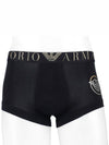 Men's Logo Boxer Trunk Briefs Black - EMPORIO ARMANI - BALAAN 3