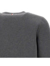 4 Bar Armband Milano Stitch Knit Top Mid Grey - THOM BROWNE - BALAAN 5