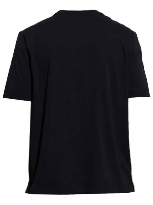 Zebra Short Sleeve T-Shirt Black - PAUL SMITH - BALAAN 5