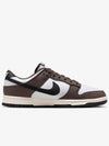 Dunk Low Retro Next Nature Low Top Sneakers Baroque Brown White - NIKE - BALAAN 4