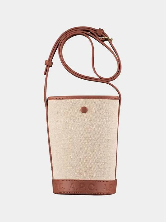 Small Helene Bucket Cross Bag Nut Brown - A.P.C. - BALAAN 2