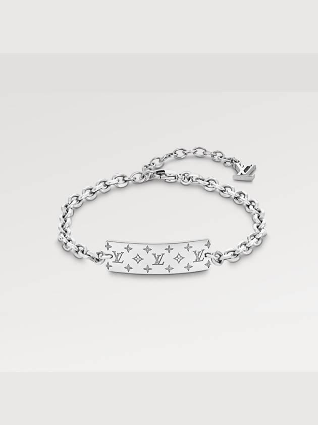 Monogram Bold Bracelet Silver - LOUIS VUITTON - BALAAN 2