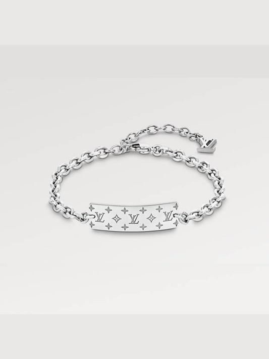 Monogram Bold Bracelet Silver - LOUIS VUITTON - BALAAN 2