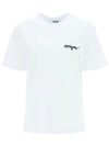 Logo optical t-shirt 2000MDM540 200002 - MSGM - BALAAN 1