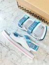 SLAPPY Sandals V5176 0005 White Leopard - VANS - BALAAN 2