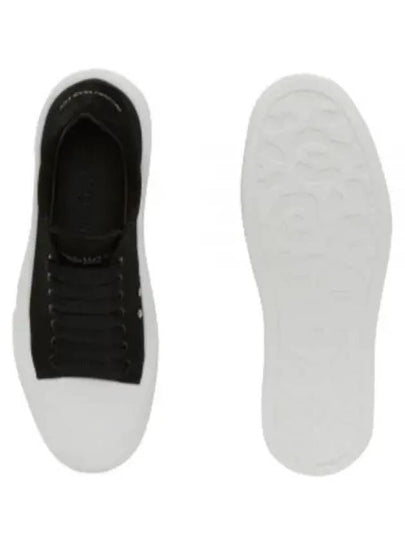 Deck Lace-up Plimsoll Low-top Sneakers Black - ALEXANDER MCQUEEN - BALAAN 2