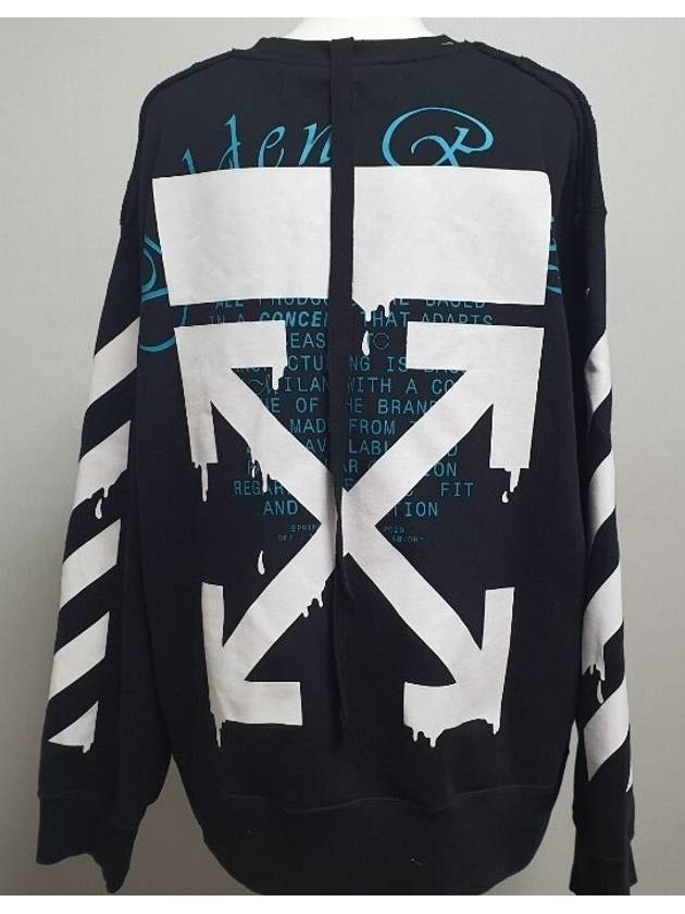 Dripping Arrow Sweatshirt XL - OFF WHITE - BALAAN 4