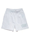 Sports HW Shorts Snow Gray - STUSSY - BALAAN.