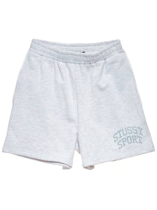 Sports HW Shorts Snow Gray - STUSSY - BALAAN 1