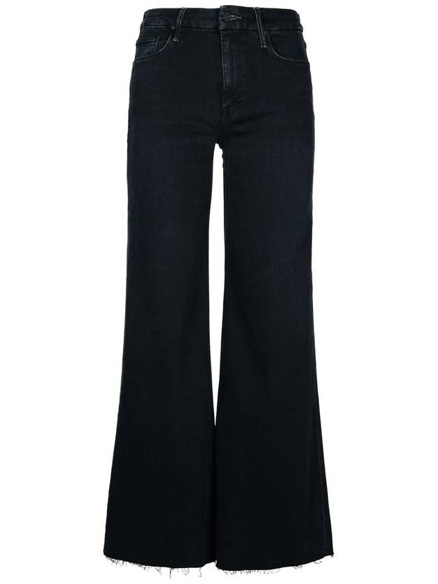 Mother 'Roller' Navy Cotton Blend Jeans - MOTHER - BALAAN 1