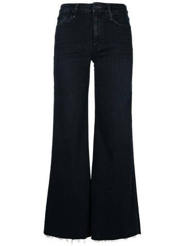 Mother 'Roller' Navy Cotton Blend Jeans - MOTHER - BALAAN 1