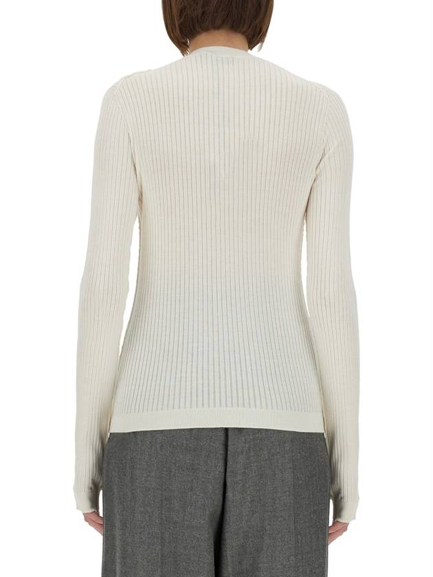 WOOL AND SILK SWEATER - FENDI - BALAAN 3