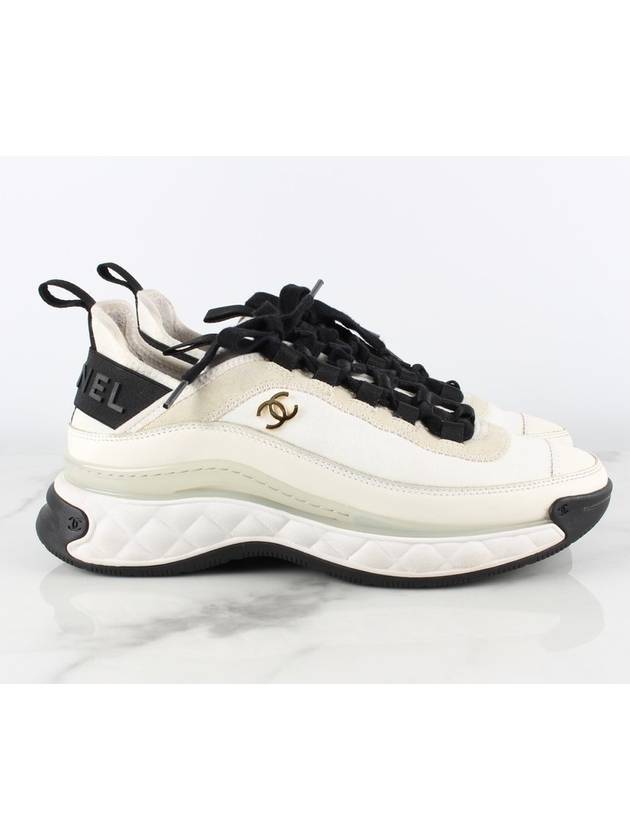 mixed fiber sneakers - CHANEL - BALAAN 5