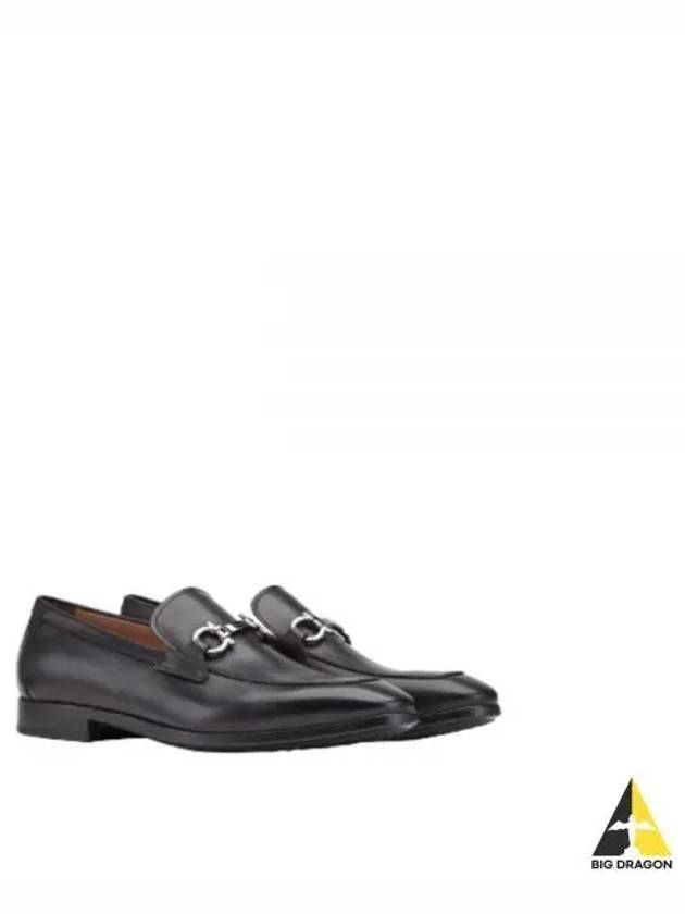 Men's Gancini Loafers Black - SALVATORE FERRAGAMO - BALAAN 2