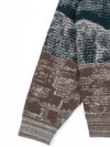 Night guide jacquard knit dark green I5WN02GR - IOEDLE - BALAAN 8