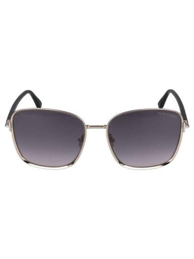 Sunglasses FT1029 28B POLISHED ROS GOLD SMOKE GRAD - TOM FORD - BALAAN 1