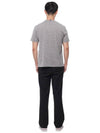 Men's 4 Bar Short Sleeve T-Shirt Grey - THOM BROWNE - BALAAN 6