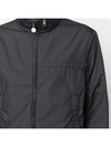 Amane Logo Patch Hooded Jacket Black - MONCLER - BALAAN 3