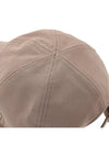 side logo decoration ball cap beige - TOTEME - BALAAN.