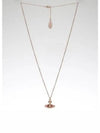 Pina Small Bas Relief Necklace Pink Gold - VIVIENNE WESTWOOD - BALAAN 2