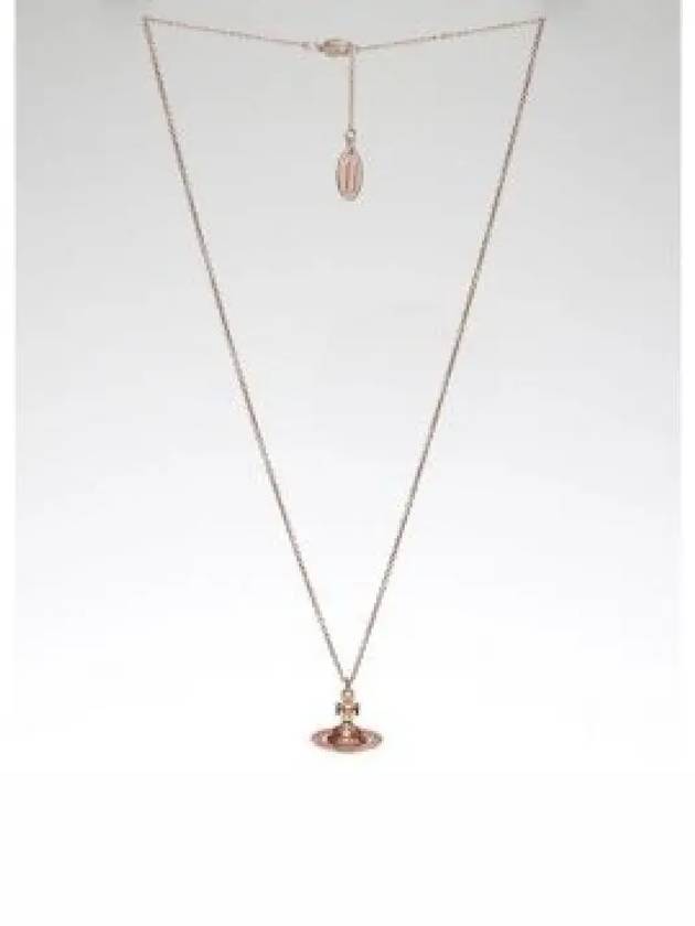 Pina Small Bas Relief Necklace Pink Gold - VIVIENNE WESTWOOD - BALAAN 2