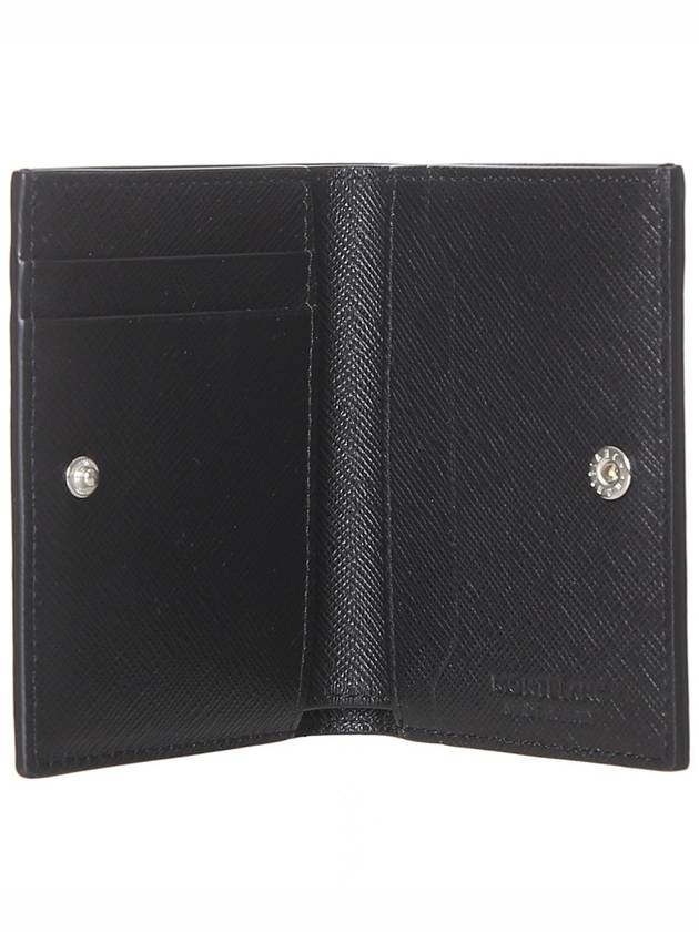 Sartorial 4CC Leather Half Wallet Black - MONTBLANC - BALAAN 7