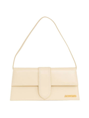 Le Bambino Long Flap Shoulder Bag Ivory - JACQUEMUS - BALAAN 1