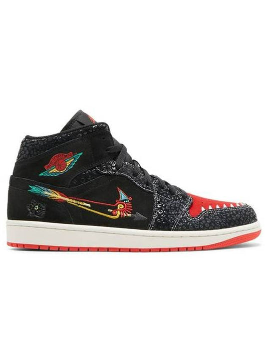 Air Jordan 1 Siempre Low Top Sneakers Black - NIKE - BALAAN 1