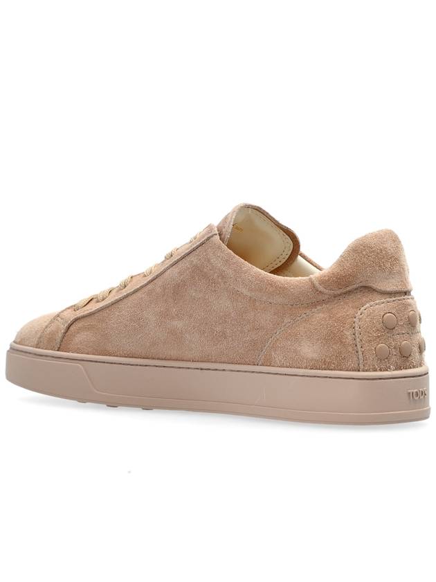 Tod’s Suede Sneakers, Women's, Beige - TOD'S - BALAAN 5