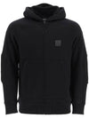 Metropolis Hooded Jacket Black - CP COMPANY - BALAAN 1