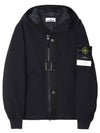 Soft Shell-R E.Dye Pure Insulation Technology Recycled Polyester Primaloft Hooded Jacket Black - STONE ISLAND - BALAAN 2