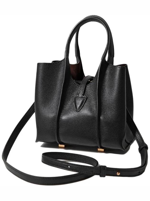 T Timeless Micro Tote Bag Black - TOD'S - BALAAN 4