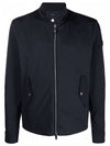 men's cathala zip-up jacket navy - MONCLER - BALAAN.