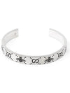 YBA728296001 GG bee engraved bracelet - GUCCI - BALAAN 5