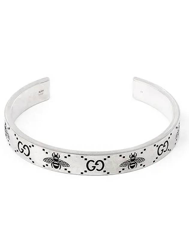 YBA728296001 GG bee engraved bracelet - GUCCI - BALAAN 1