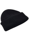 Storm Kitted Beanie Black - BARBOUR - BALAAN 5