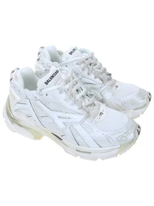 Runner Low Top Sneakers White - BALENCIAGA - BALAAN 2