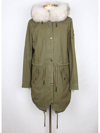 Camo wappen fox fur field jacket M 55 - MOOSE KNUCKLES - BALAAN 1