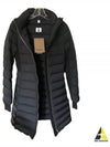 New Bridge Short Goose Down Jacket Navy - BURBERRY - BALAAN 2