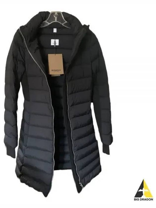 New Bridge Short Goose Down Jacket Navy - BURBERRY - BALAAN 2