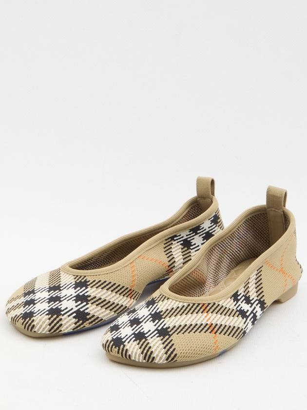 Baby Check Knit Ballerina Sand - BURBERRY - BALAAN 3