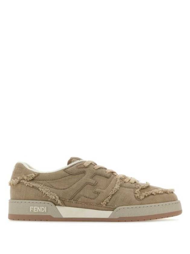 Match Low Top Sneakers Beige - FENDI - BALAAN 2