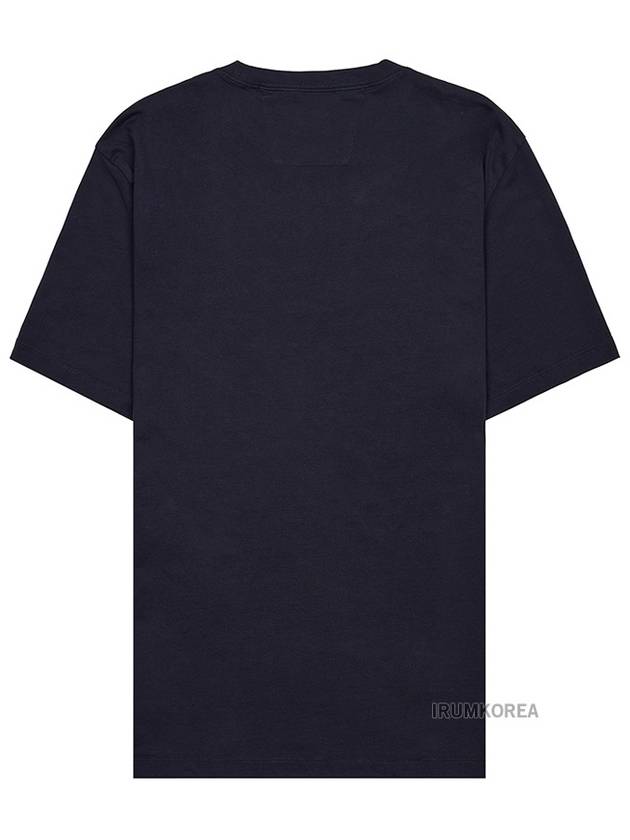 30/1 Jersey Logo Short Sleeve T-Shirt Navy - CP COMPANY - BALAAN 3