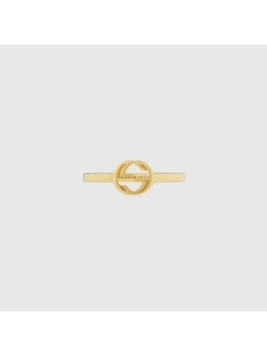 Interlocking G 18K Ring Yellow Gold 679115J85008000 - GUCCI - BALAAN 1