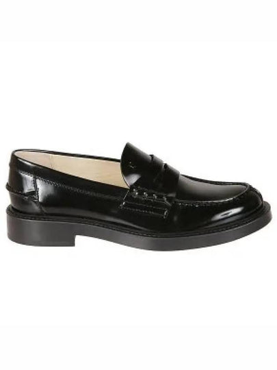 Women's Patent Leather Penny Loafers Black - TOD'S - BALAAN 2