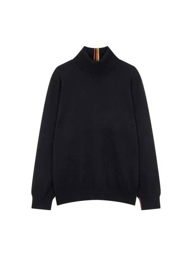 Cashmere roll neck knit black 271757 - PAUL SMITH - BALAAN 1