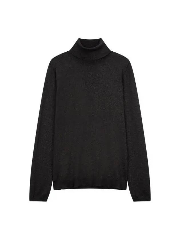 10 ePoint Women s Glitter Easy Turtleneck Knit Black 271576 - BRUNELLO CUCINELLI - BALAAN 1